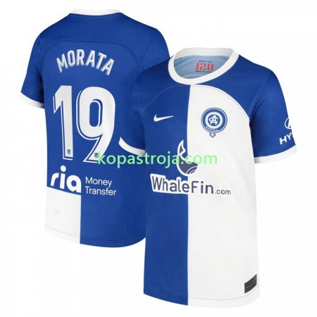 Billiga Fotbollströjor Atlético Madrid Morata 19 120 Anniversary Hemma tröja 2022/23 Kortärmad